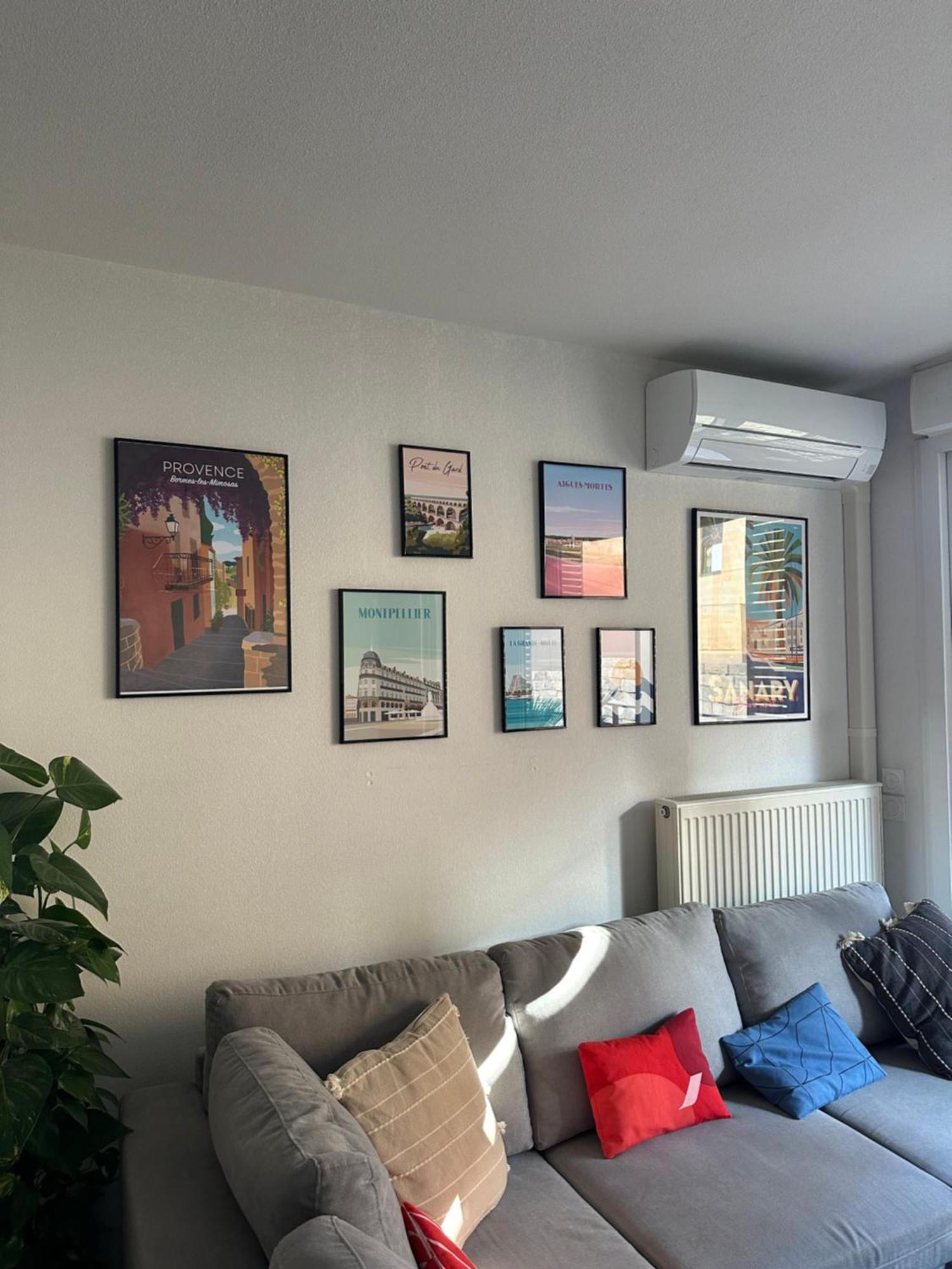 Appartement Charmant Au Porte De Montpellier Сен-Жан-де-Веда Экстерьер фото