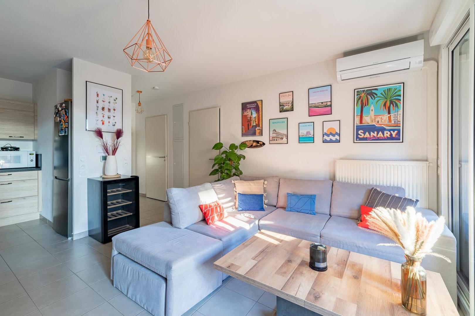 Appartement Charmant Au Porte De Montpellier Сен-Жан-де-Веда Экстерьер фото